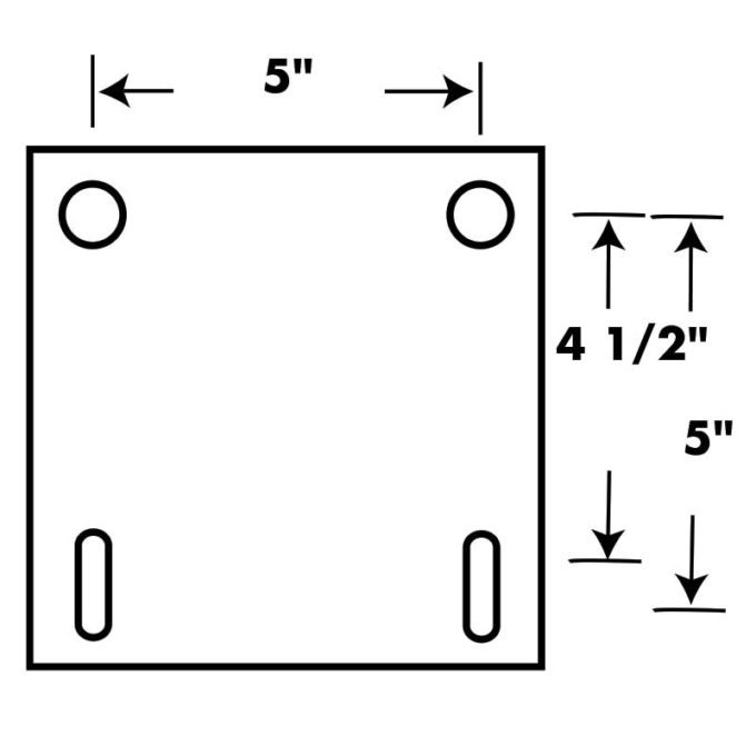 hole pattern for mounting