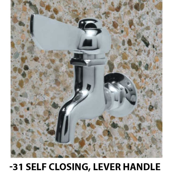 Self Closing lever handle