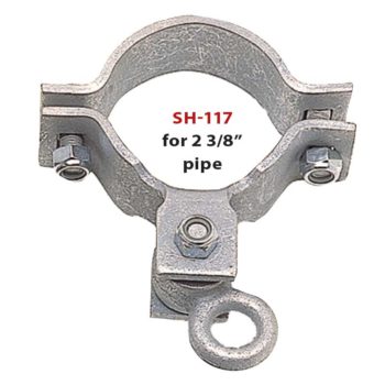2 3/8" GALVANIZED STAMPED STEEL PIPE SWING HANGERS-0