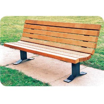 Cedar Contour Bench