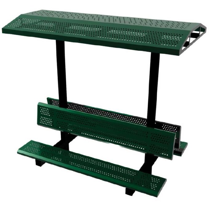 Double Bench with Shade