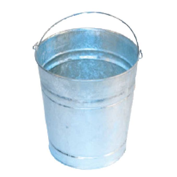 Galvanized Steel Collection Pail