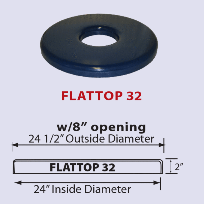 Flattop 8"