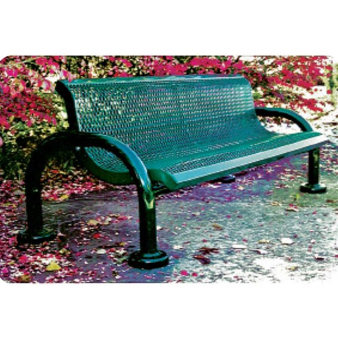 Modern Bench with back