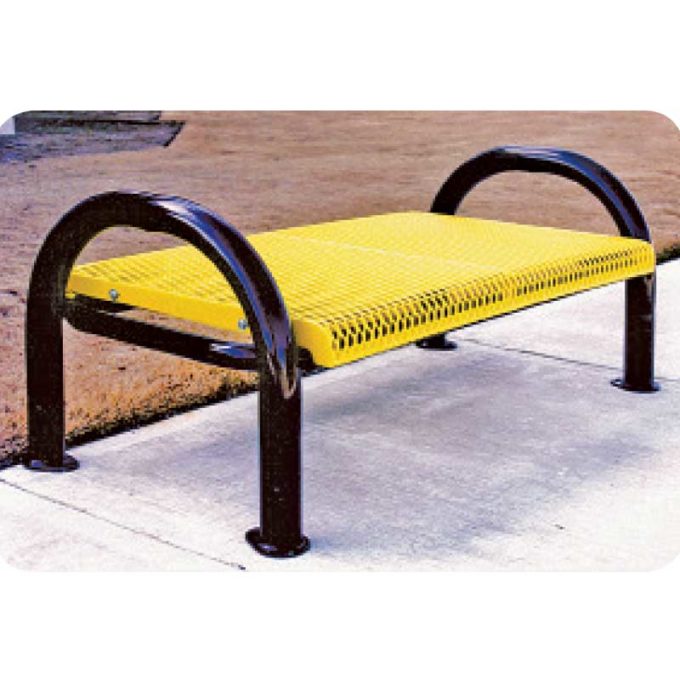 Modern bench without back