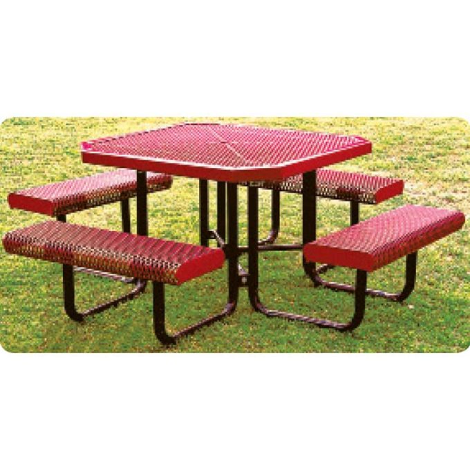 portable square rolled table