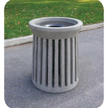 SL-100 trash receptacle