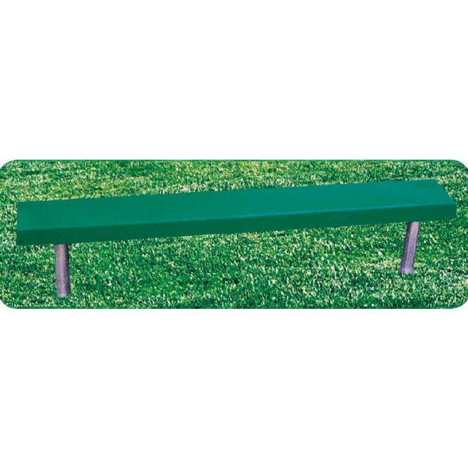 Fiberglass bench without back