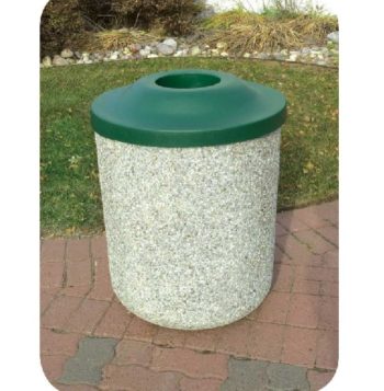 TF-1083 Concrete Trash Bin