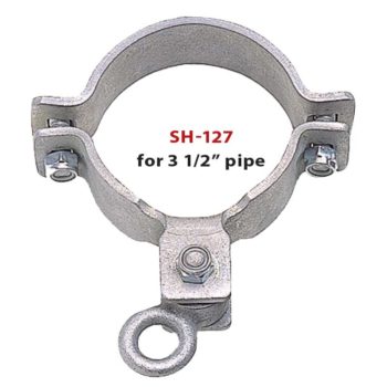 3 1/2" GALVANIZED STAMPED STEEL PIPE SWING HANGERS-0