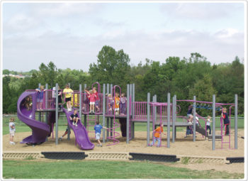 Picture of Katherine play structure