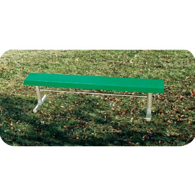 Fiberglass portable bench without back