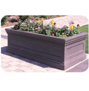 Large Colonial style Concrete Planter-0