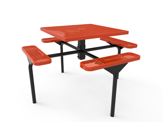 Square Nexus Pedestal Table-2498