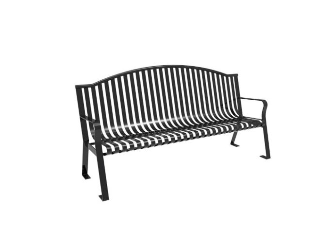 Skyline Bench with Back-0