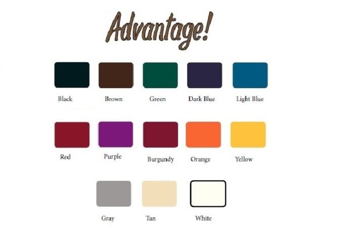 color options for picnic table