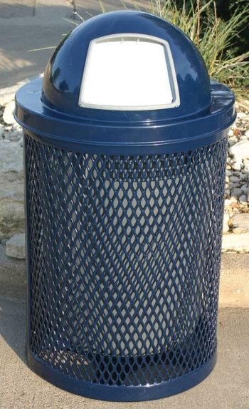 Trash Receptacle with Advantage Coating-0