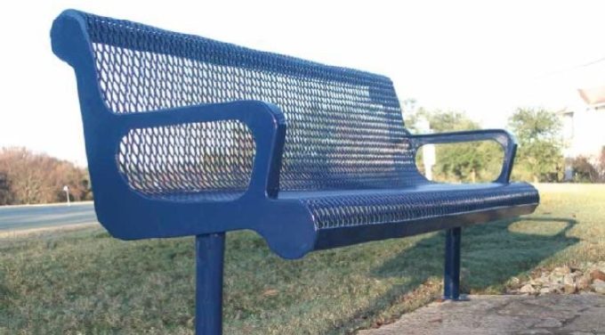 Contoured Bench with back-0