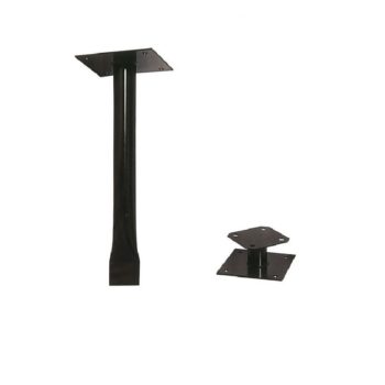 Mounting Assembly for Trash Receptacles