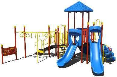 Circus color optioin for play structure